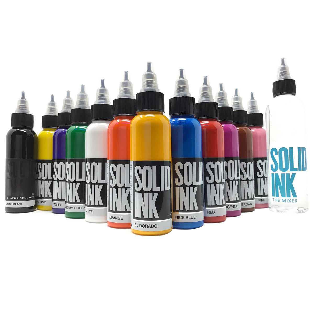 SOLID INK -- 12 COLOR SET (12 FOR THE PRICE OF 10)