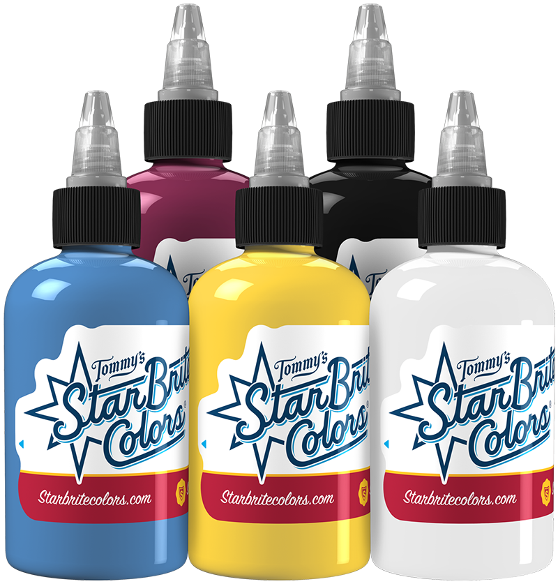 Primary Color Set Tattoo Ink - StarBrite Colors