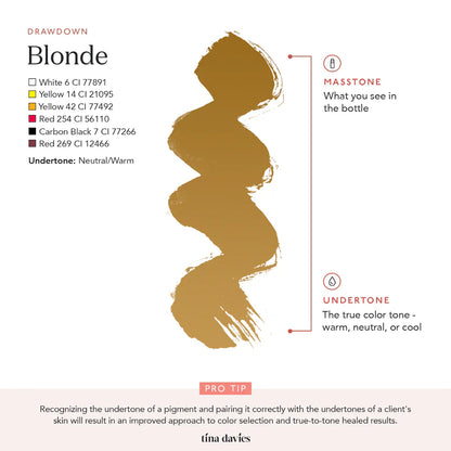 Blonde - Tina Davies I Love Ink