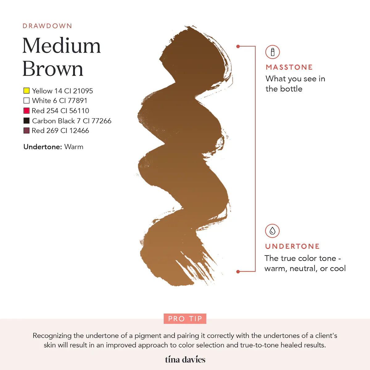 Medium Brown - Tina Davies I Love Ink