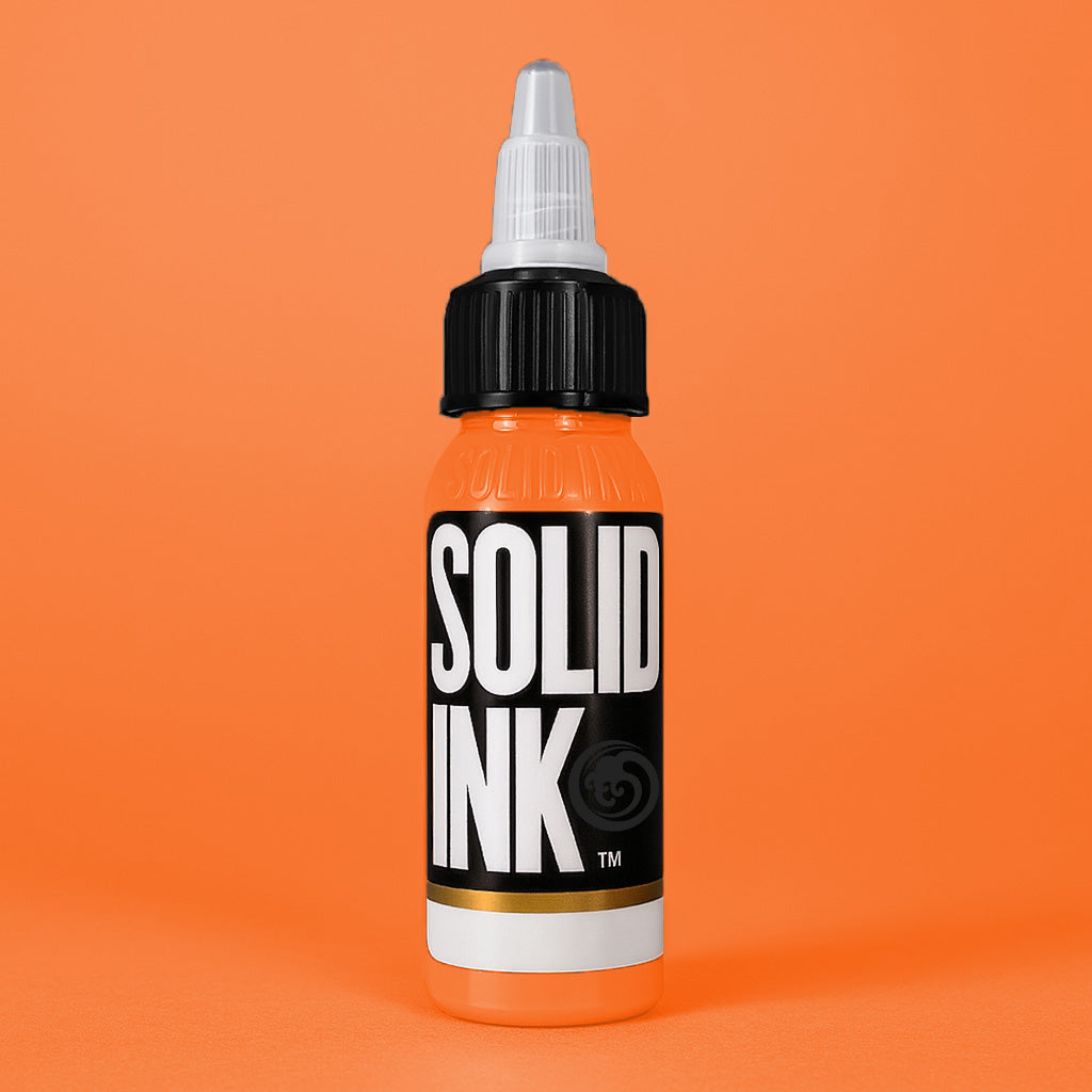 SOLID INK -- CREAM ORANGE