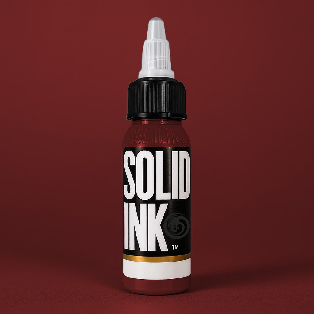 SOLID INK -- DEEP RED