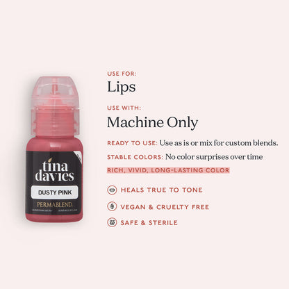 Dusty Pink - Tina Davies Envy Lip