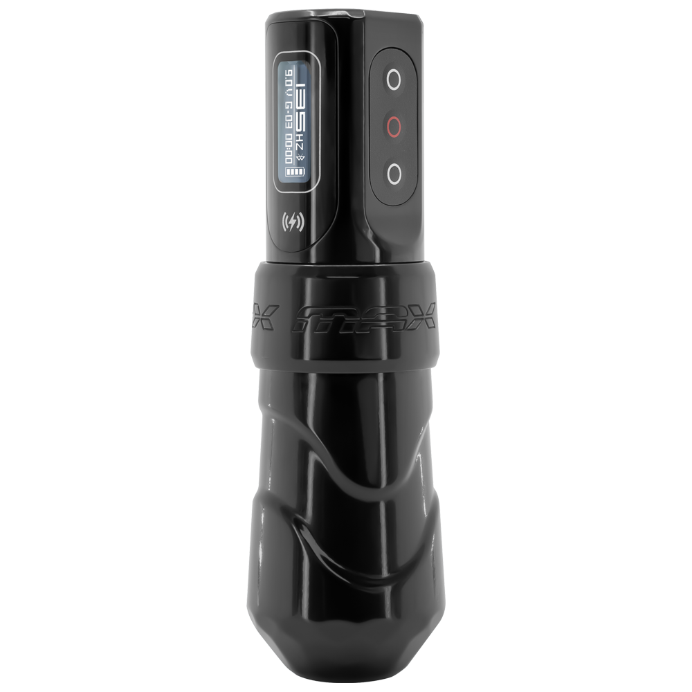 Flux Max Stealth with PowerBolt II - FK Irons - Precision Tattoo Machines