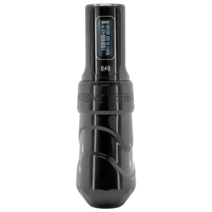 Flux Max Stealth w/ 2 PowerBolts II - FK Irons - Precision Tattoo Machines