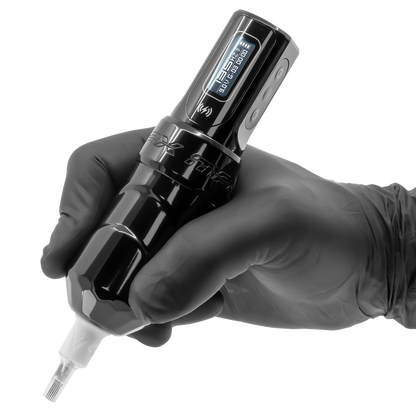 Flux Max Stealth with PowerBolt II - FK Irons - Precision Tattoo Machines