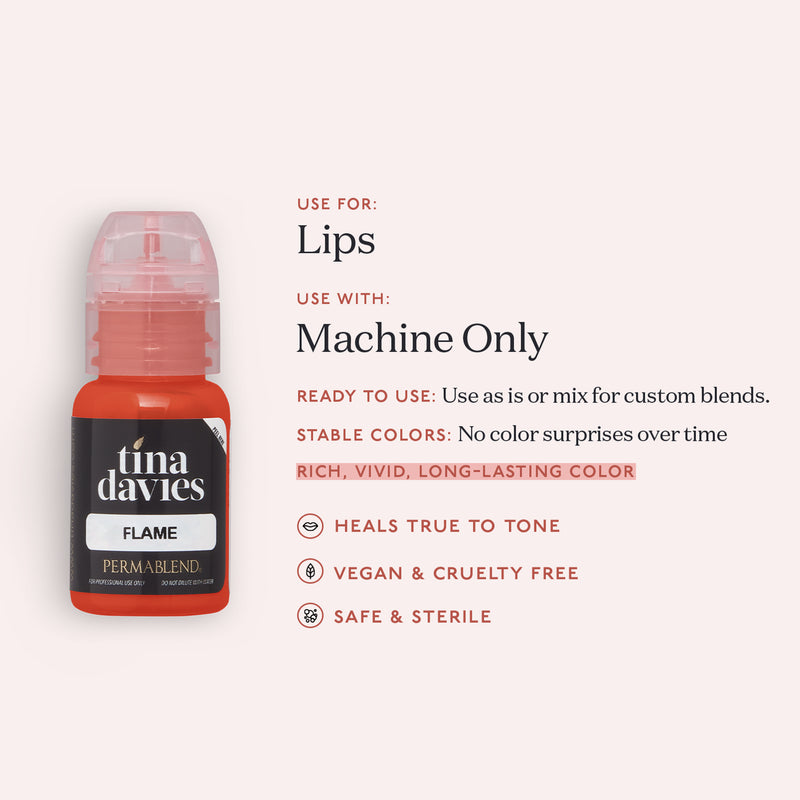 Flame - Tina Davies Lust Lip