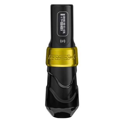 Flux Max Gold w/ 2 PowerBolts II - FK Irons - Precision Tattoo Machines
