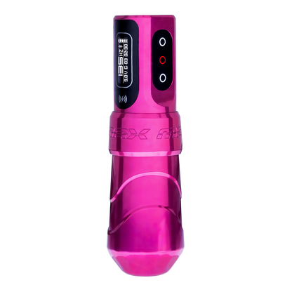 Flux Max Bubblegum w/ 2 PowerBolts II - FK Irons - Precision Tattoo Machines