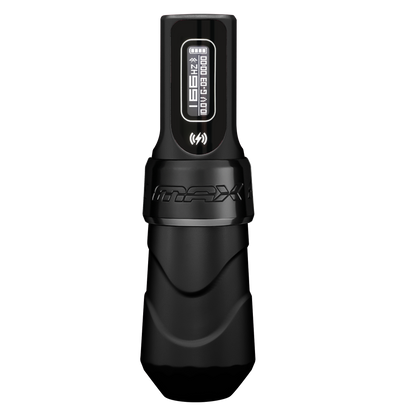 Flux Max Black Ops with PowerBolt II - FK Irons - Precision Tattoo Machines