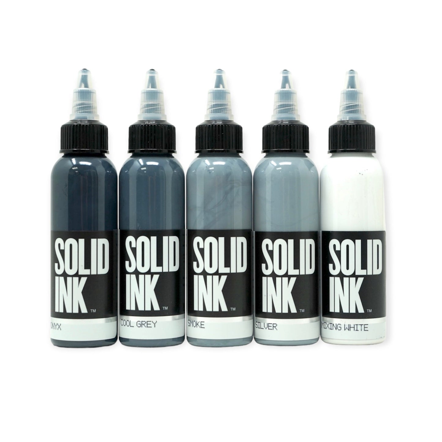 SOLID INK -- OPAQUE GREY SET (5 FOR THE PRICE OF 4)