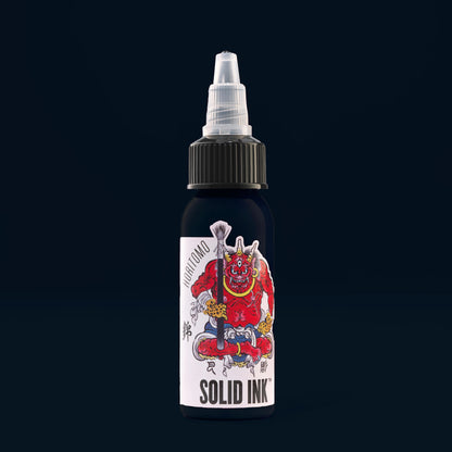 SOLID INK -- HORITOMO | FUDO BLUE BLACK