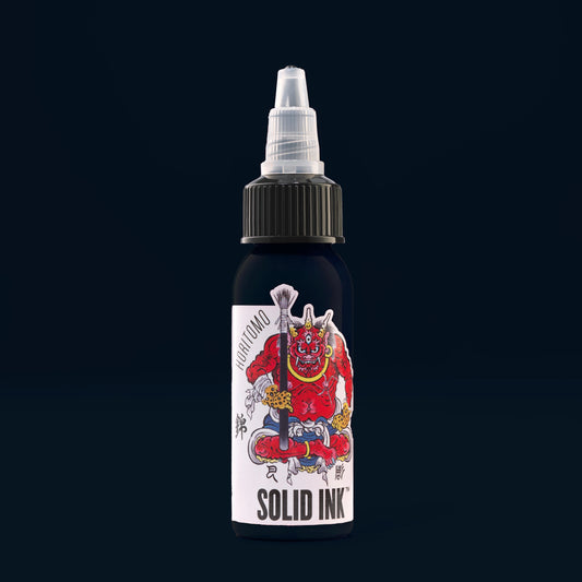 SOLID INK -- HORITOMO | FUDO BLUE BLACK