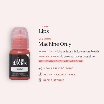 Nude - Tina Davies Envy Lip