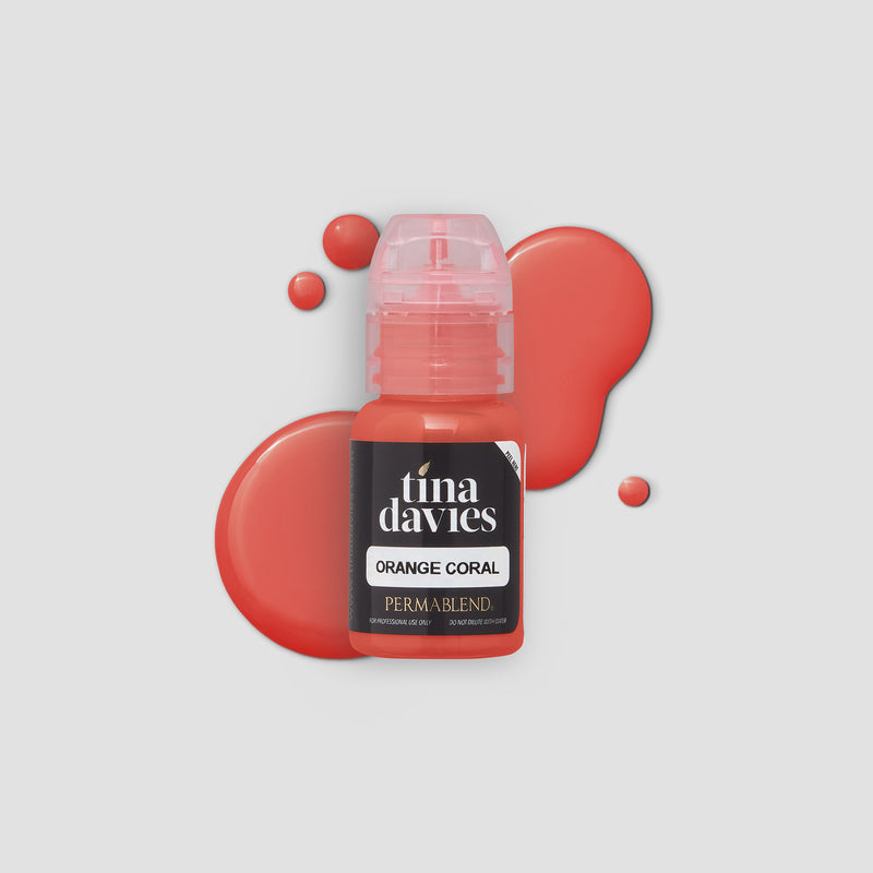 Orange Coral - Tina Davies Lust Lip