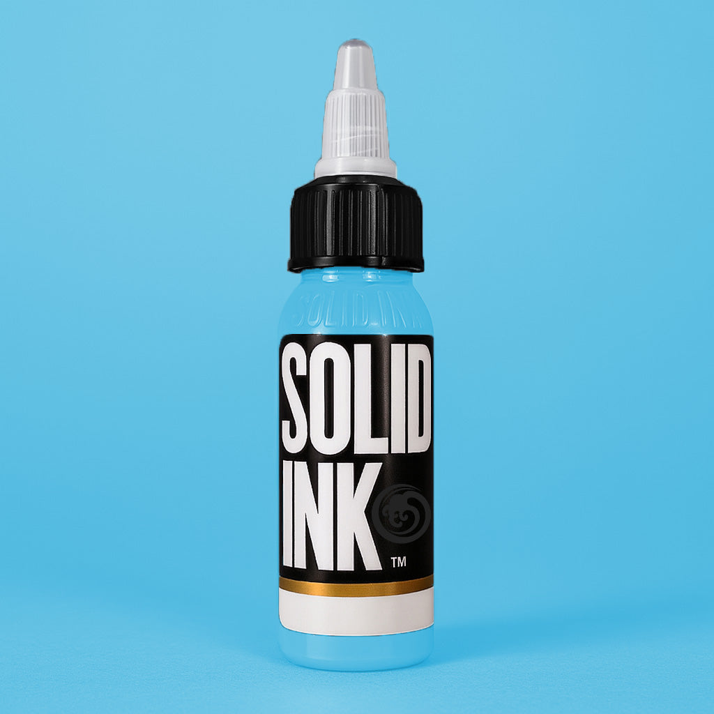 SOLID INK -- PASTEL BLUE