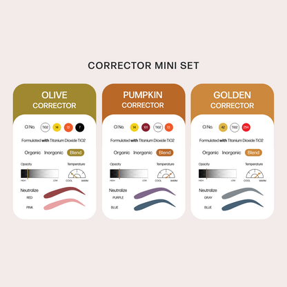 Corrector Mini Set