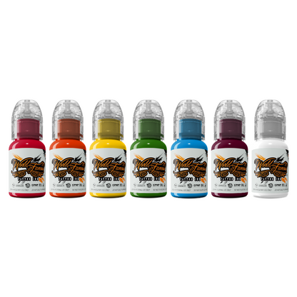 World Famous 7 Color Simple Set - 1/2oz.
