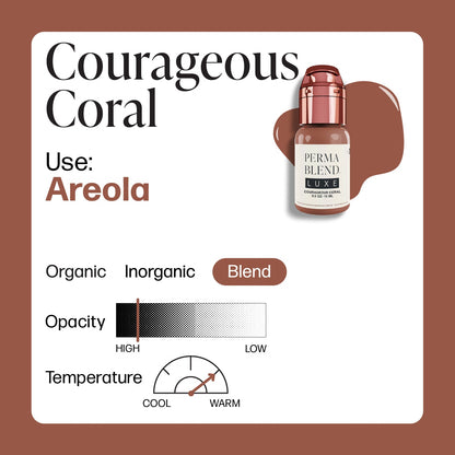 LUXE Courageous Coral - Vicky Martin Unstoppable Areola