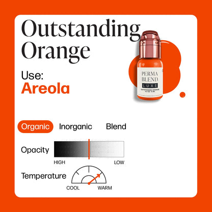 LUXE Outstanding Orange - Vicky Martin Unstoppable Areola