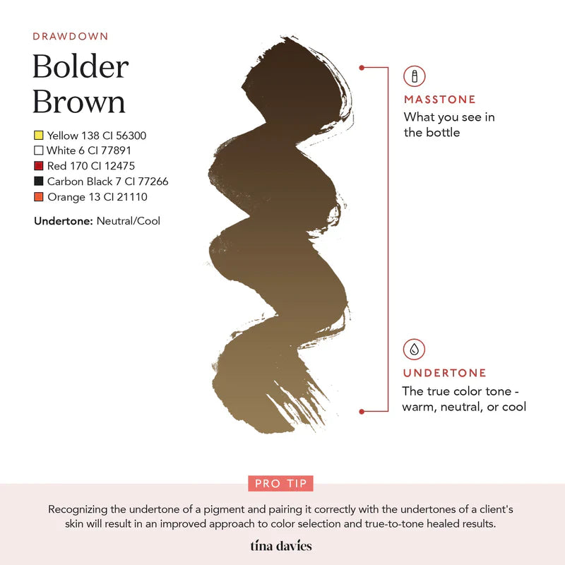 Bolder Brown - Tina Davies I Love Ink