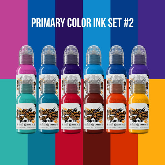 World Famous Primary Color Ink Set #2