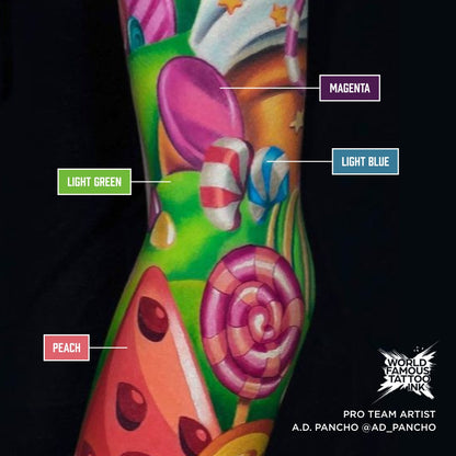 A.D. Pancho Proteam Color - Light Blue