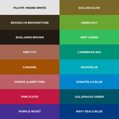World Famous 16 Color Ink Set #1