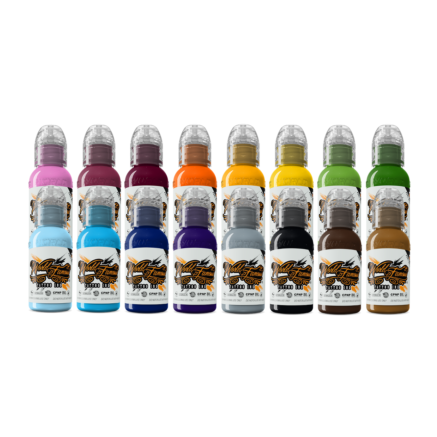 World Famous 16 Color Ink Set #2