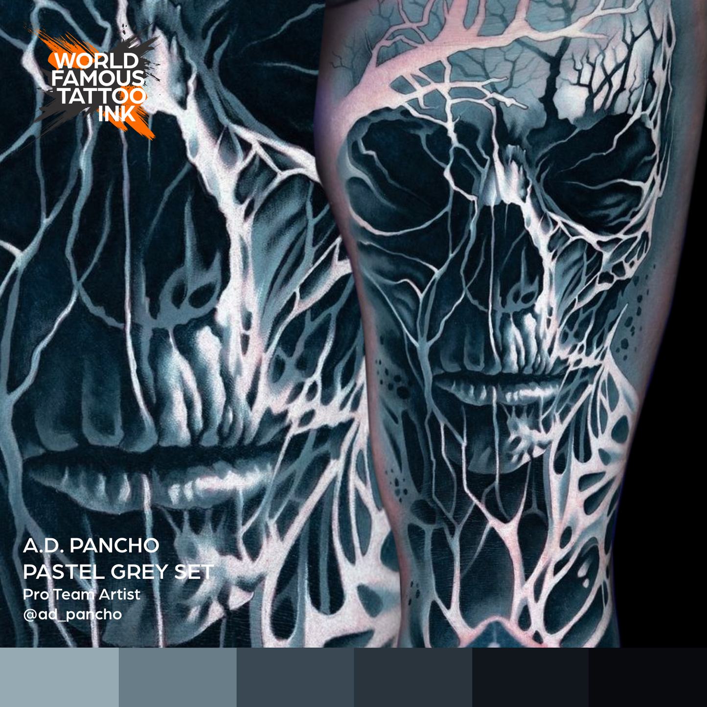 A.D. Pancho Pastel Grey Set