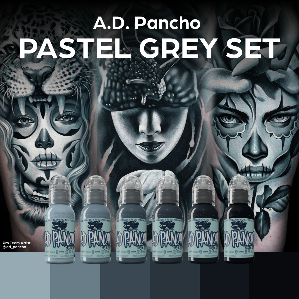 A.D. Pancho Pastel Grey Set
