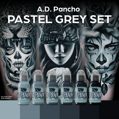A.D. Pancho Pastel Grey Set