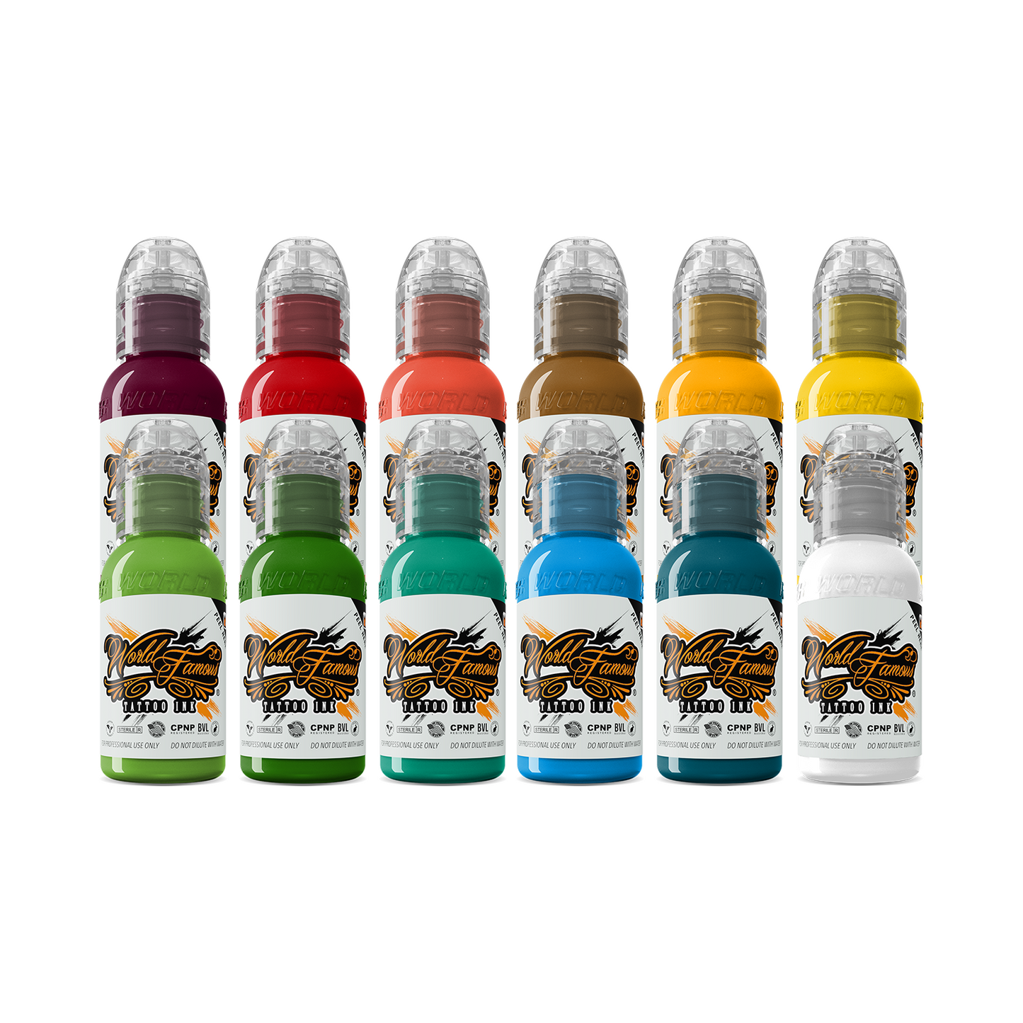 World Famous Primary Color Ink Set #3