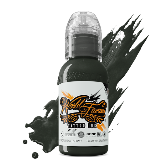 Pony Lawson Olive Drab  |  World Famous Tattoo Ink  |  1oz