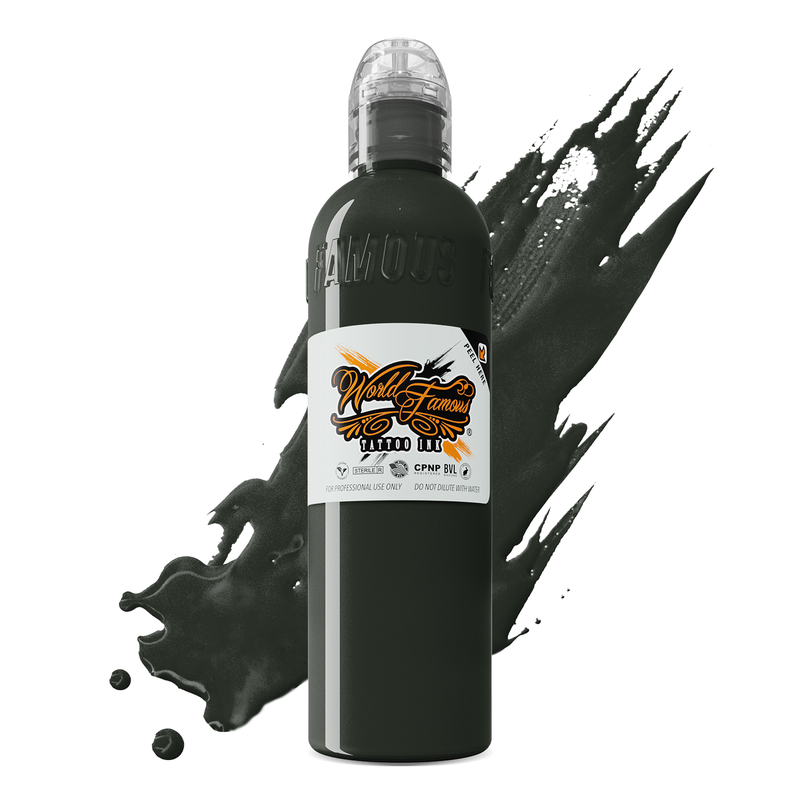 Pony Lawson Olive Drab  |  World Famous Tattoo Ink  |  4oz