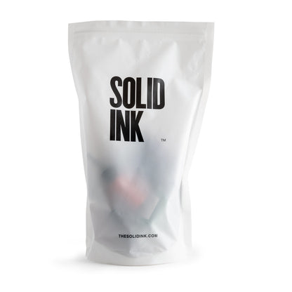 SOLID INK -- MINI TRAVEL SET X 12 NEW ANTI-LEAK BOTTLES