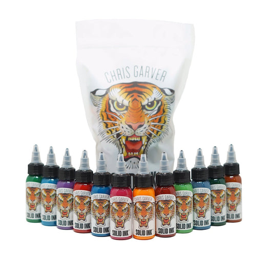 SOLID INK -- CHRIS GARVER | 12 COLOR SET (12 FOR THE PRICE OF 10)