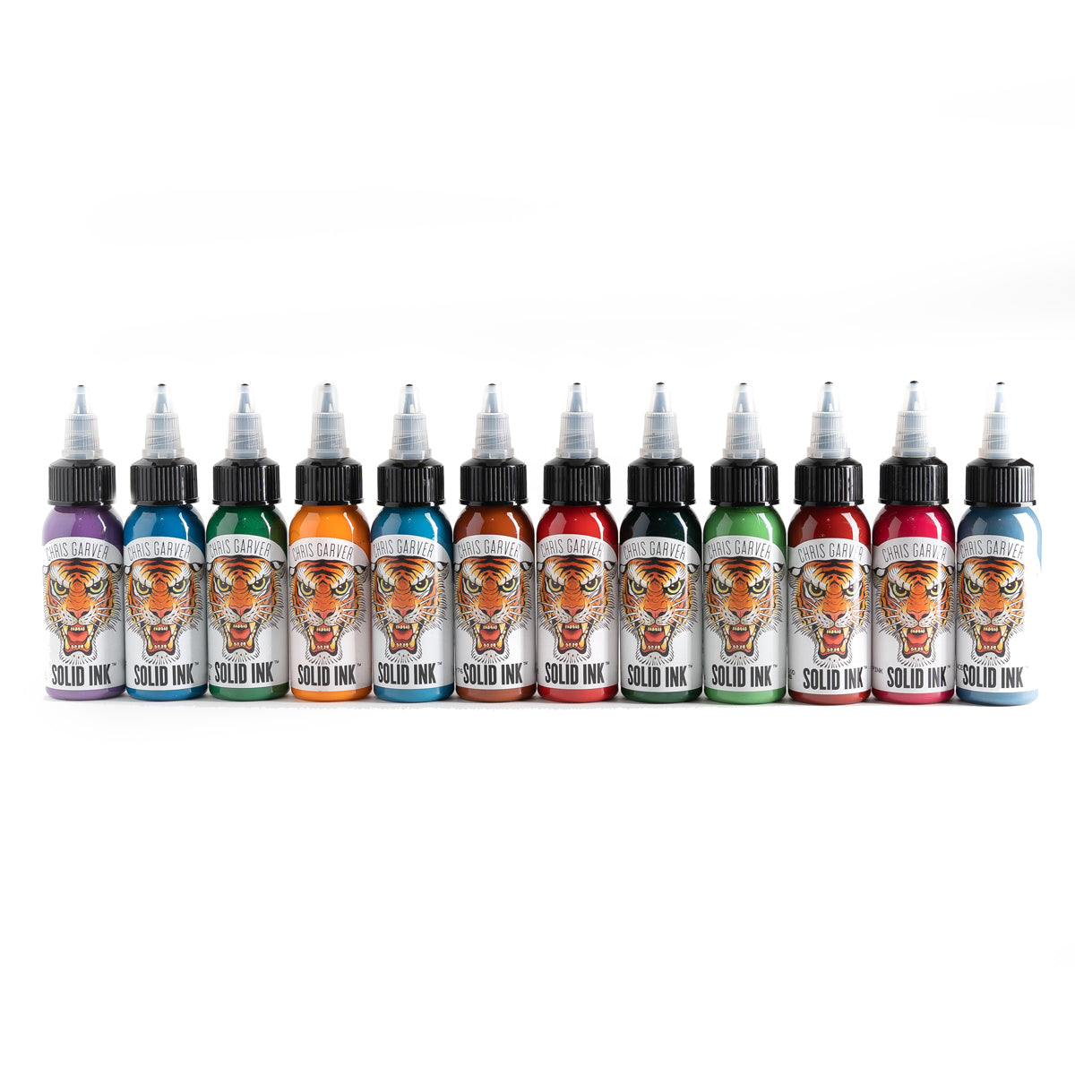 SOLID INK -- CHRIS GARVER | 12 COLOR SET (12 FOR THE PRICE OF 10)