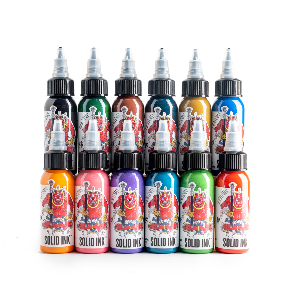 SOLID INK -- HORITOMO | 12 COLOR SET (12 FOR THE PRICE OF 10)