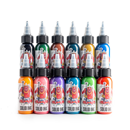 SOLID INK -- HORITOMO | 12 COLOR SET (12 FOR THE PRICE OF 10)
