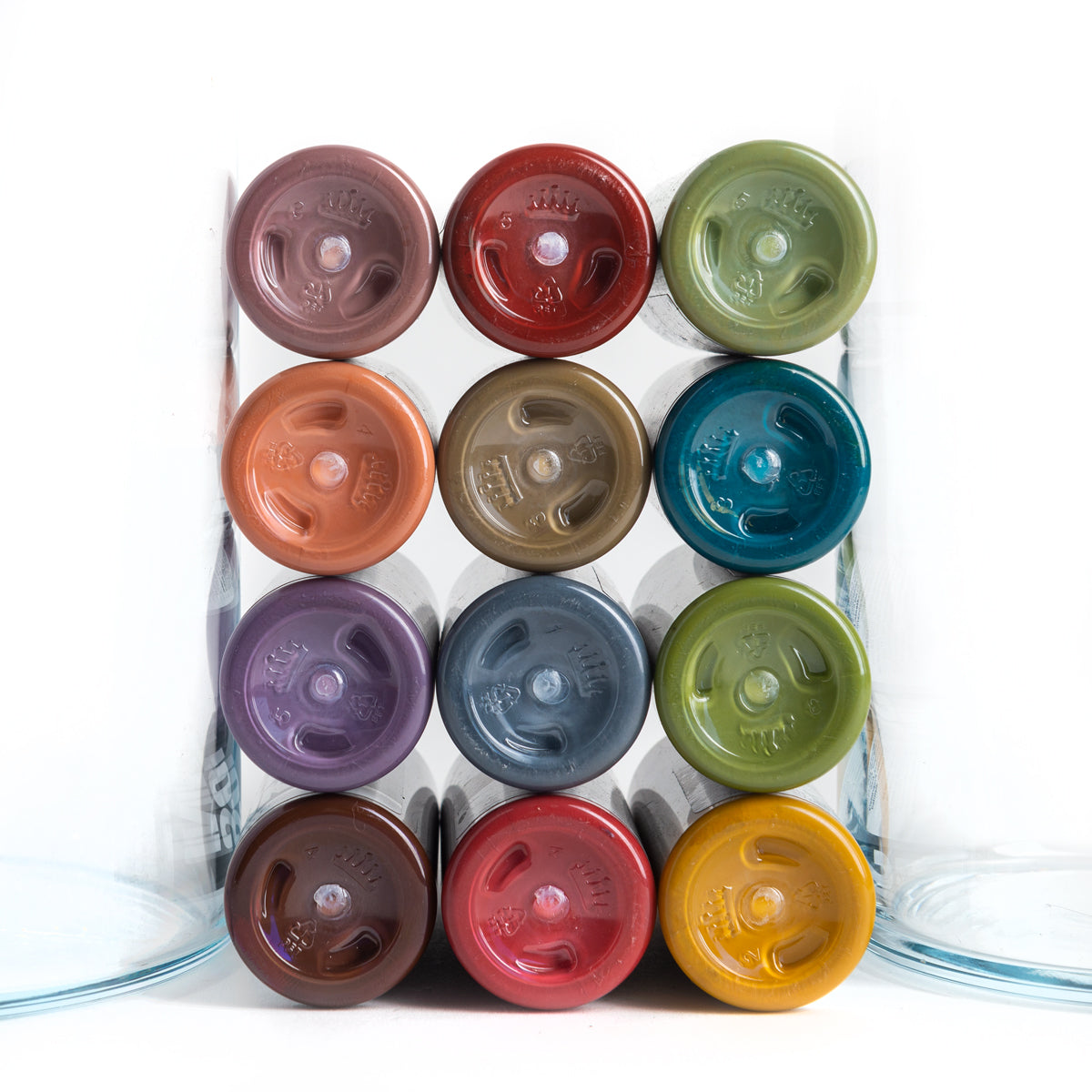SOLID INK -- OPAQUE EARTH SET (12 FOR THE PRICE OF 10)