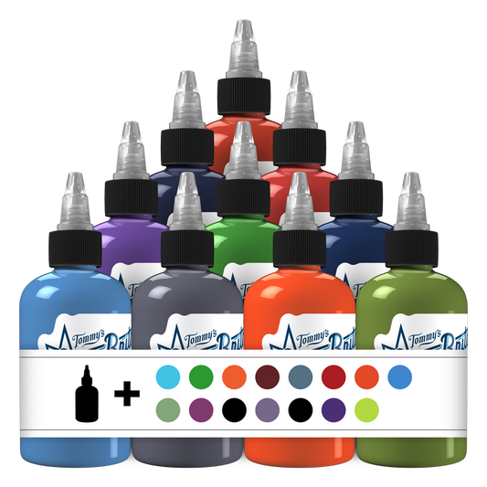 25 Essential Set 2 Tattoo Ink - StarBrite Colors