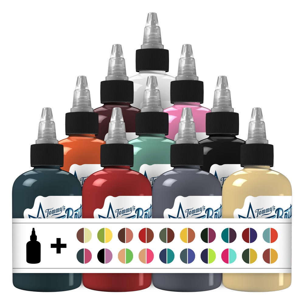 50 Fabulous Colors Set 1 Tattoo Ink - StarBrite Colors