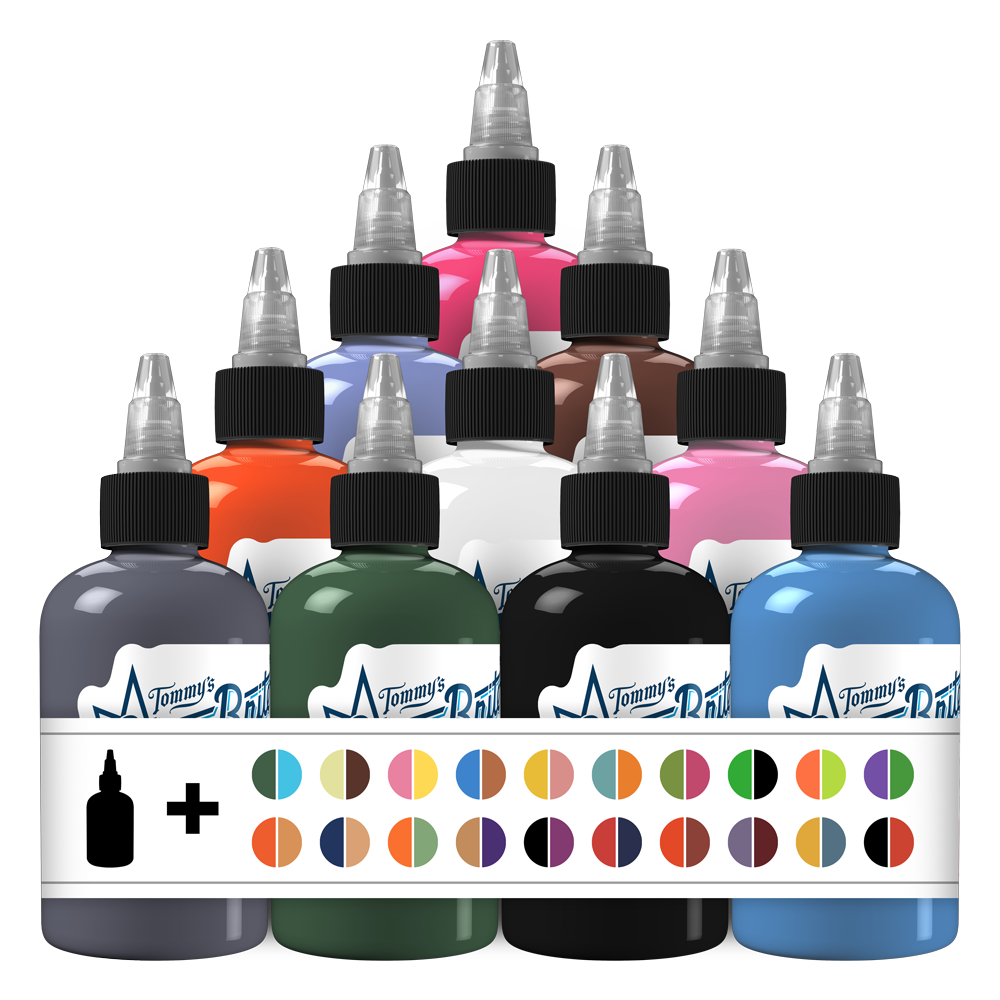 50 Fabulous Colors Set 2 Tattoo Ink - StarBrite Colors