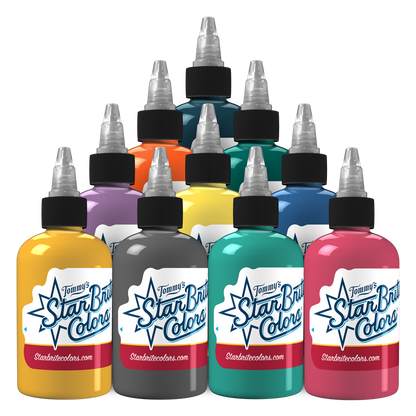 Floral Series Tattoo Ink - StarBrite Colors
