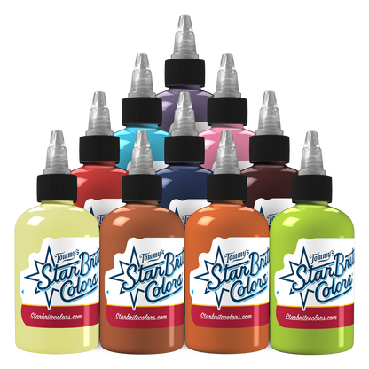 Kirt Silver Series Tattoo Ink - StarBrite Colors