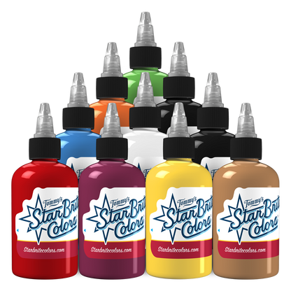 Starter Set Tattoo Ink - StarBrite Colors