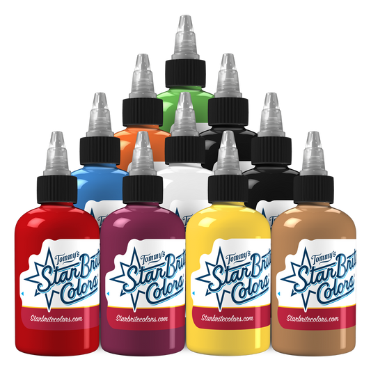 Starter Set Tattoo Ink - StarBrite Colors